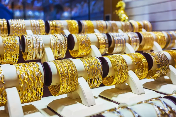 Mercado de ouro em Dubai Fotografia De Stock