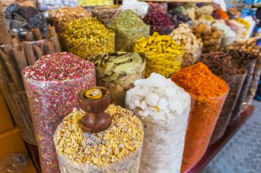 otlar çiçek baharat baharat souq deira, kurutulmuş