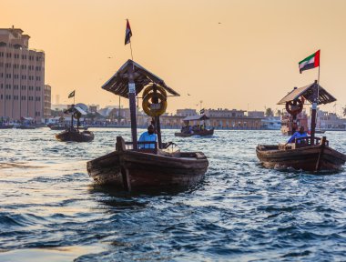 tekneler defne Creek, dubai, Birleşik Arap Emirlikleri