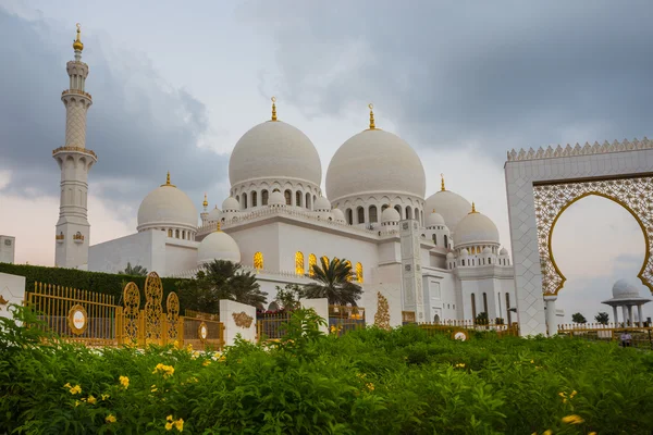 Shejk zayed-moskén — Stockfoto