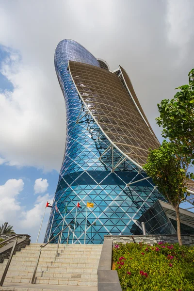 The Capital Gate Tower — Stock Photo, Image