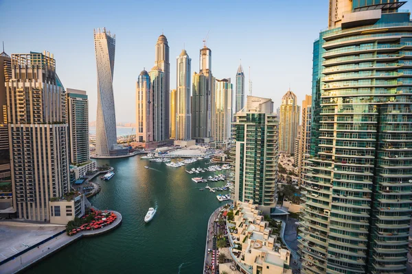 Dubai marina. Förenade Arabemiraten — Stockfoto