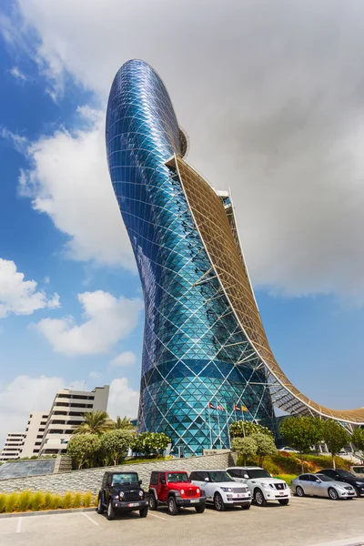 The Capital Gate Tower — Stock Photo, Image