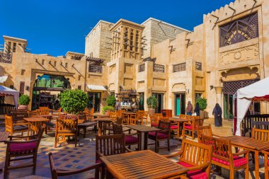madinat Jumeirah'da ünlü otel ve turistik bölgesi