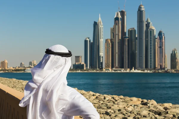 Dubai marina. Verenigde Arabische Emiraten — Stockfoto