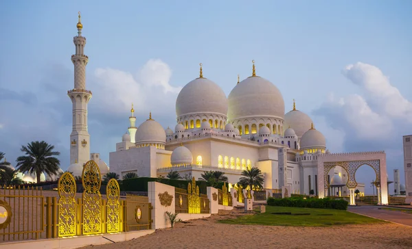 A mesquita zayed shaikh — Fotografia de Stock