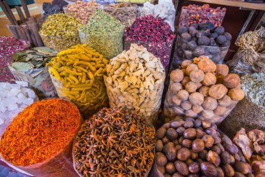 otlar çiçek baharat baharat souq deira, kurutulmuş