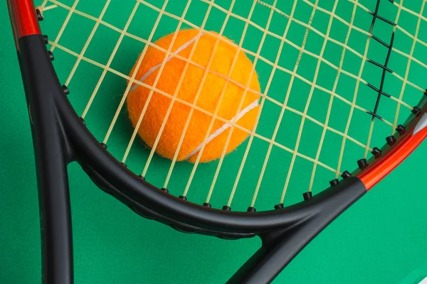 Winning tennis tournaments — Stock Photo, Image