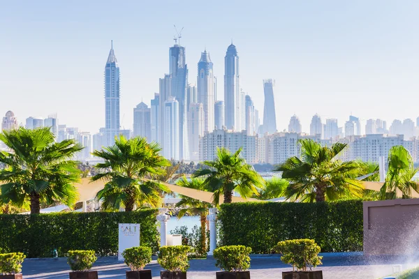 Dubai marina. Spojené arabské emiráty — Stock fotografie