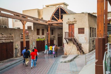 Arap sokak Dubai eski bölümü
