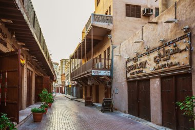 Arap sokak Dubai eski bölümü