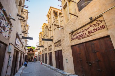 Arap sokak Dubai eski bölümü
