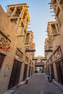 Arap sokak Dubai eski bölümü