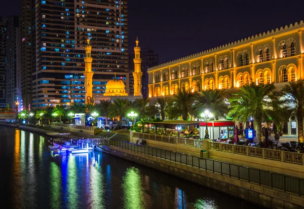 Sharjah cidade nos EAU — Fotografia de Stock