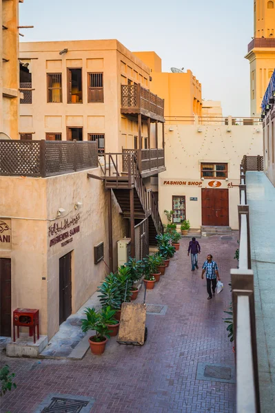 Arab Street i den gamle del af Dubai - Stock-foto