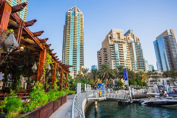 Dubai marina. Verenigde Arabische Emiraten — Stockfoto