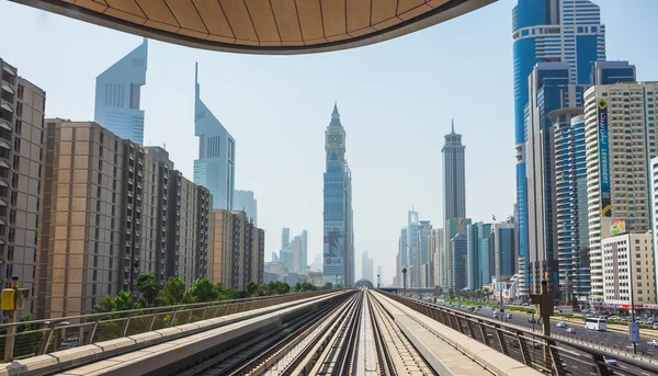 Dubai Metro — Stock Photo, Image