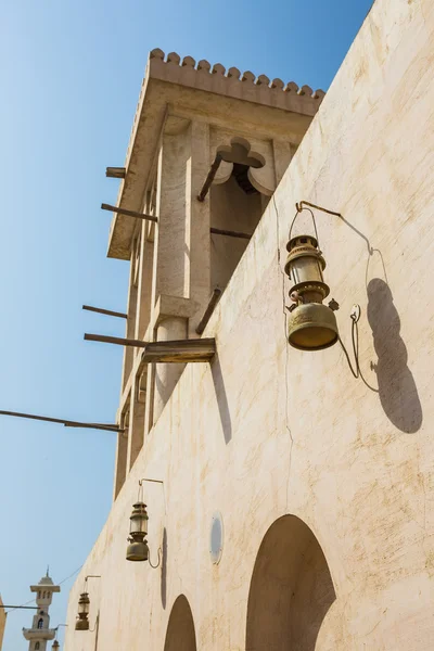 Arabische Straße in Sharjah — Stockfoto