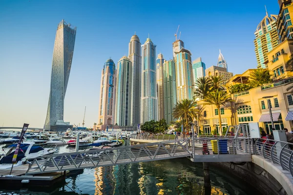 Marina di Dubai. EAU — Foto Stock