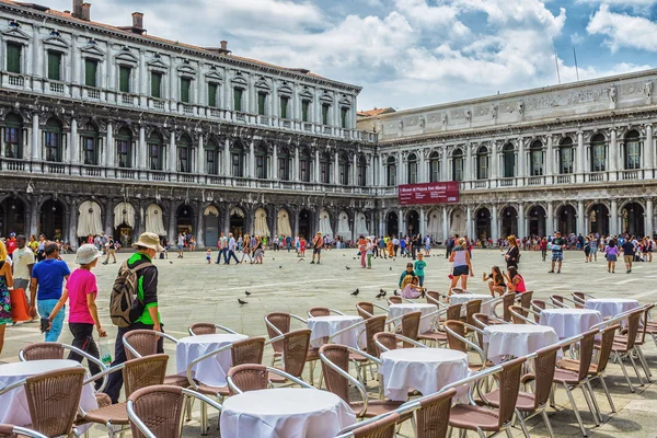 San Marco Piazza em Veneza — Fotografia de Stock