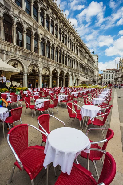 San Marco Piazza Venetsiassa — kuvapankkivalokuva