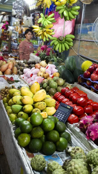 Vietnam Dec 2014 Exotic Fruits Asian Market Vietnam — Stock Photo, Image