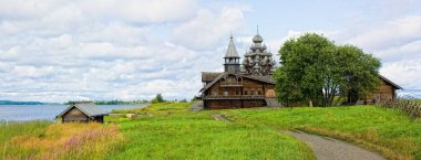 Kizhi Adası 'nın Rus mimari abidesi