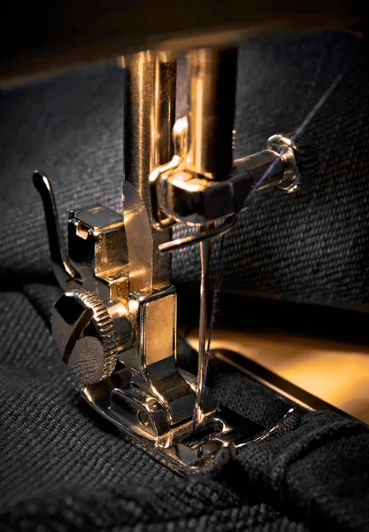 Máquina Costura Vestuário — Fotografia de Stock
