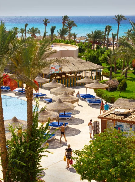 Egypt Sept 2012 Hotel Dessole Pyramisa Beach Resort Sahl Hasheesh — Stock Photo, Image