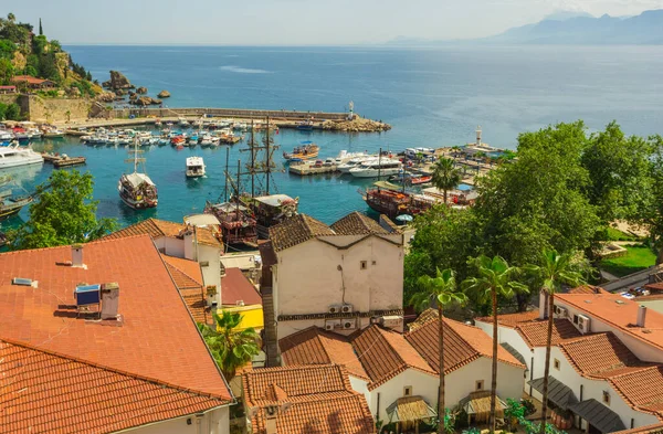 Truthahn Mai 2017 Der Antike Hafen Der Alten Stadt Antalya — Stockfoto