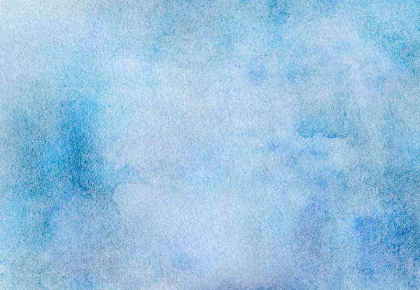 Fond aquarelle bleu clair — Photo