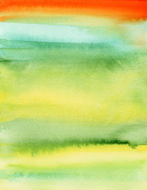 soyut renkli sulu boya desen