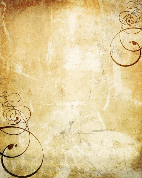 Swirls on old wall texture grunge — Stock Photo, Image