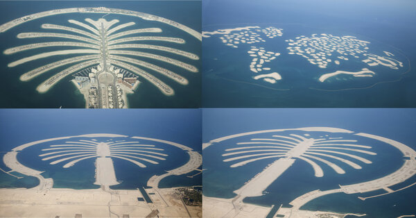 Развитие острова Джумейра-Пальм в Дубае
