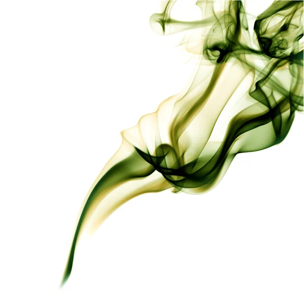 Smoke, white background — Stock Photo, Image