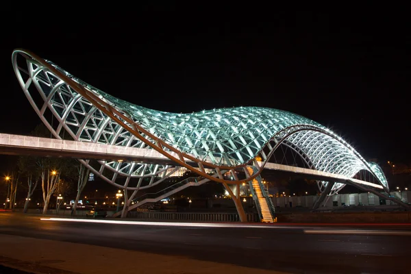 Brücke des Friedens. tblisi, georgia Stockfoto