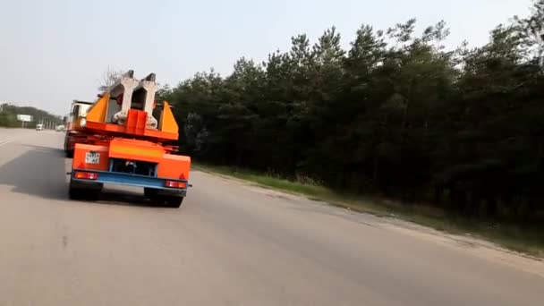 Construcción de Puente — Vídeo de stock