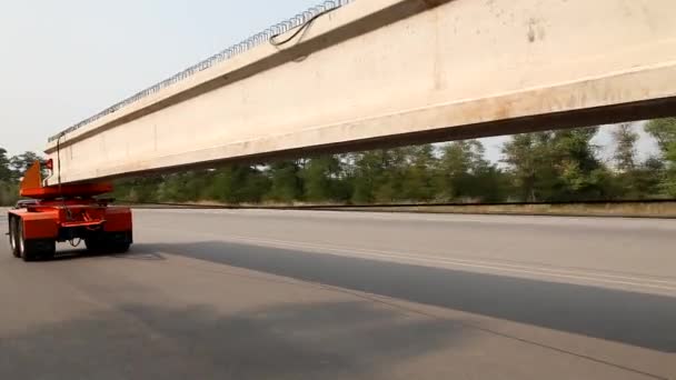 桥梁施工 — 图库视频影像