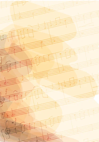 el yapımı müzik notaları ile bsckground.