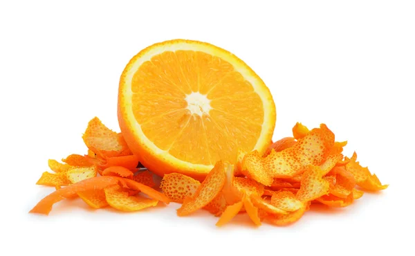 Cáscara de naranja seca . — Foto de Stock