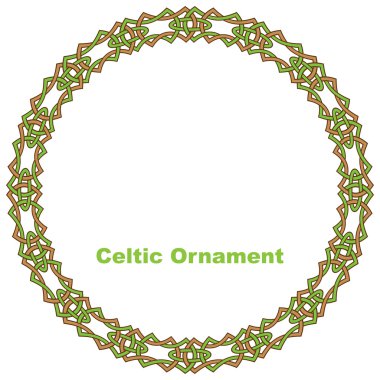 Celtic yuvarlak çerçeve.