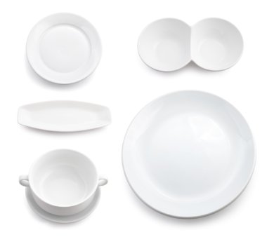 farklı beyaz eşya. izole.