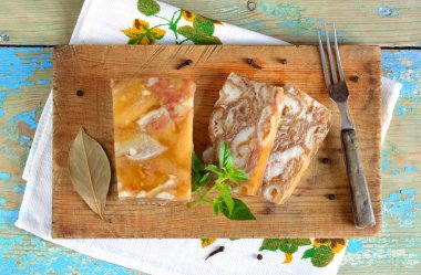 Demlenmiş Domuz eti skins.