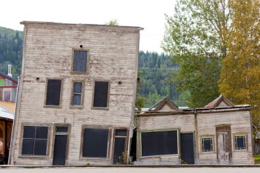 Goldrush miras binaları dawson city Yukon