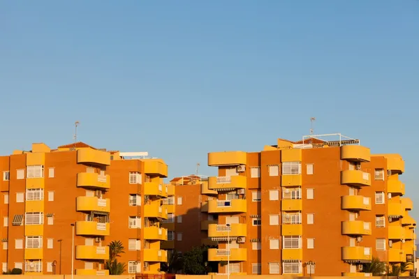 スペイン近代建築のアパートの単位 — ストック写真