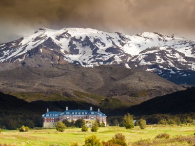 Whakapapa Köyü tongariro np Yeni Zelanda