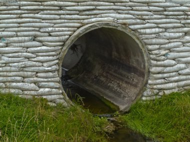 Fırtına menfez drenaj boru beton kaplama