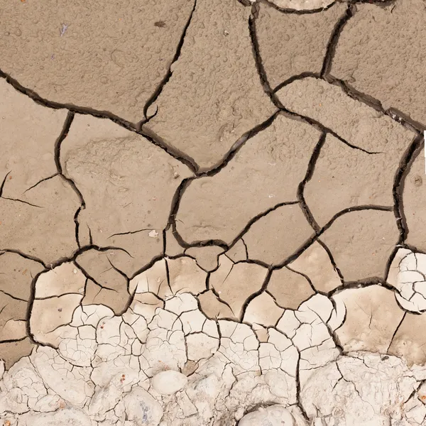 Cracked dry earth drought concept background — Stock Photo, Image