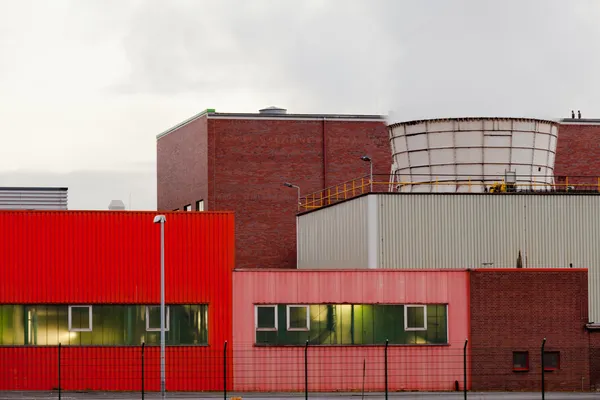 Instalação de resíduos energéticos Oberhausen Alemanha — Fotografia de Stock