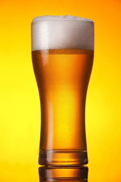 Glas Bier — Stockfoto